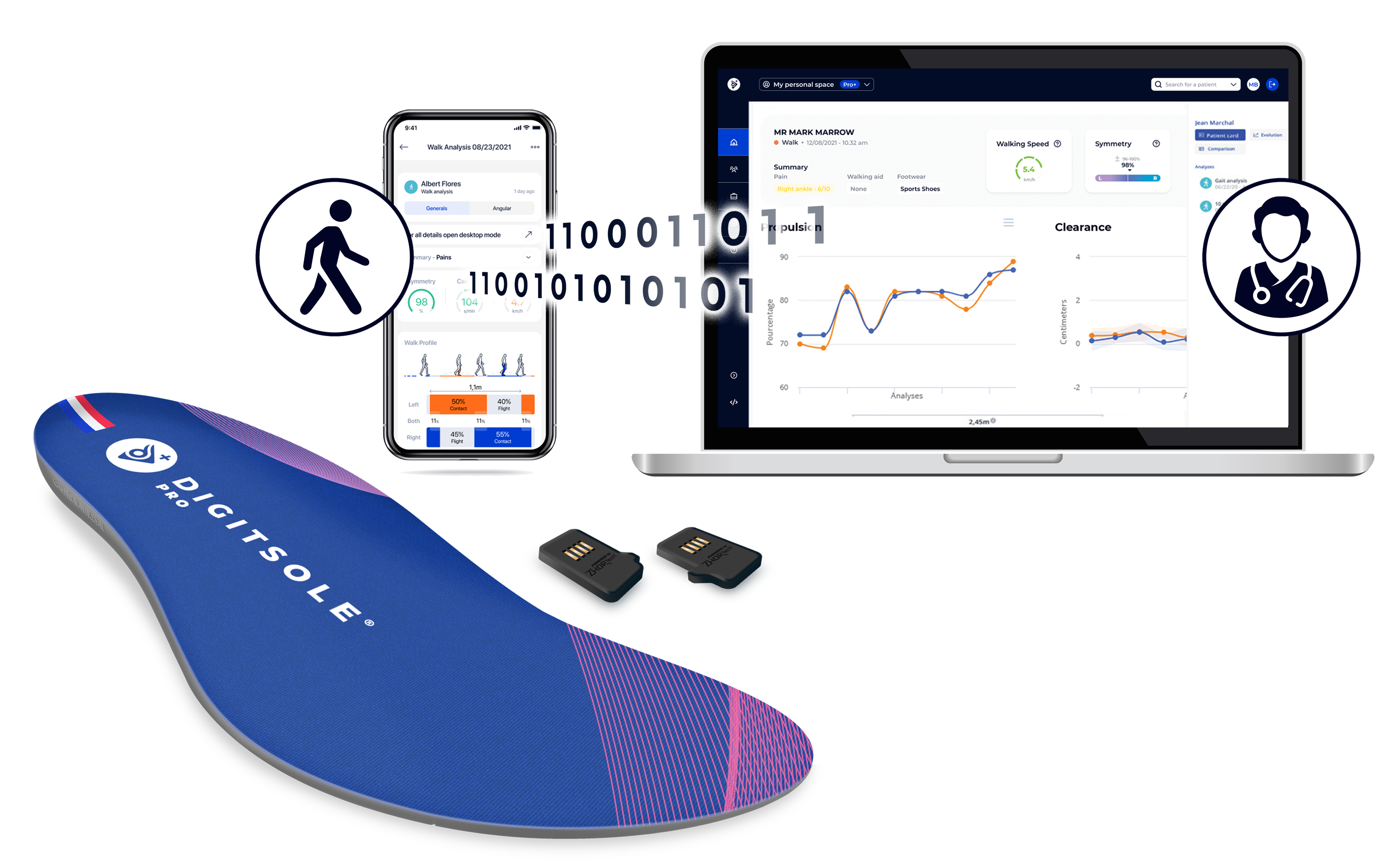 DIGITSOLE PRO (Conf.04_Walk 2.0 + Run + PRM + Video)